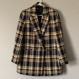 Women’s Zara Winter Blazer Peacoat Size Small